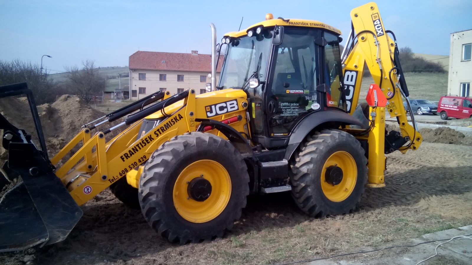 Technika JCB 4CX František Strmiska